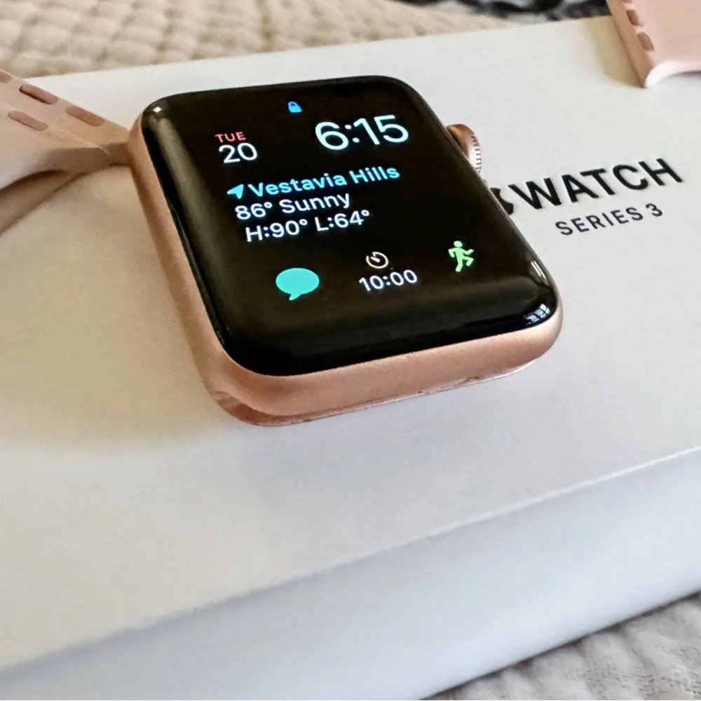 🍎 ⏱️ Apple Watch Series 3 - 42mm Rose Gold -EXCELLENT CONDITION